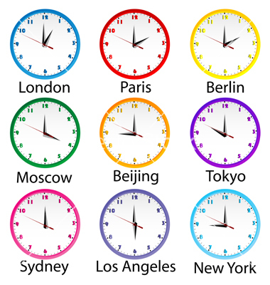 world clocks