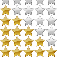 Five-star app rating