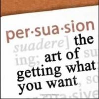 Dictionary definition of persuasion