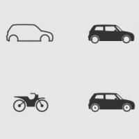 Illustration of minimum viable product with cars