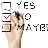 Say no