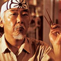 Mr. Miyagi from The Karate Kid