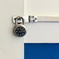 Combination padlock for security