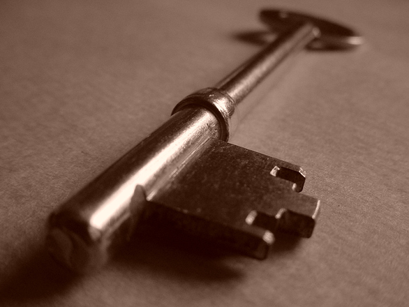 antique key