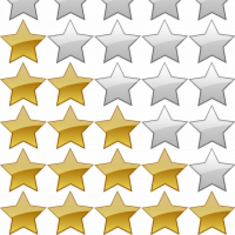 Five-star app rating