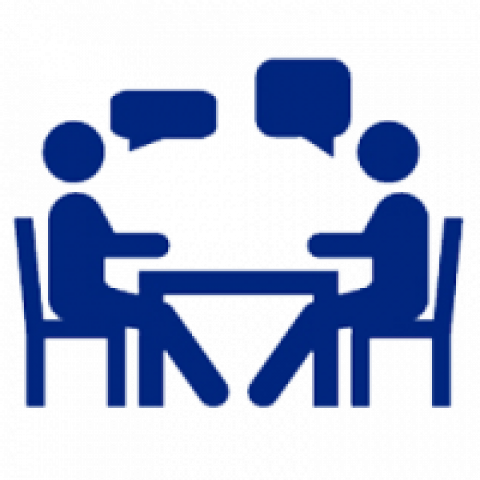 One-on-one meeting
