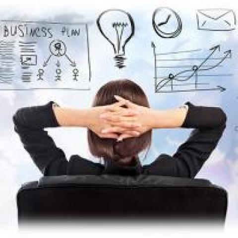 Manager considering an idea