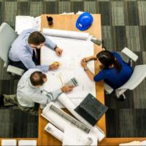Quality engineers working on product quality