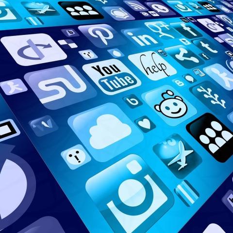 variety of mobile app icons