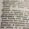 open dictionary