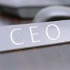 CEO nameplate