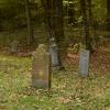 Tombstones in a graveyard