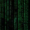 Encrypted data on a screen