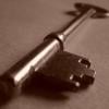 antique key